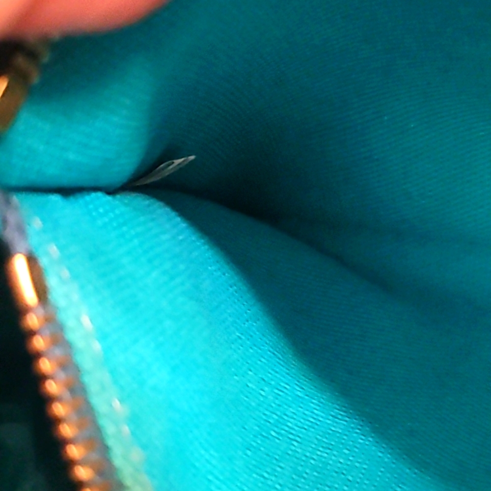 Prada Blue Canvas Tote Bag has Minor Wear - Picture 11 of 13